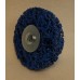 Strip-And-Clean Disc 3"x1/4" hole (75x6mm), BLUE
