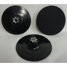 Backing Pad for Hook and Loop Velcro Discs 5" 125mm black