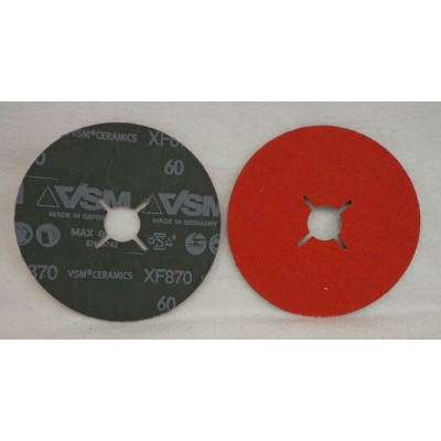Fiber Disc VSM XF870 5"x7/8" 125х22mm grain 60